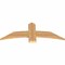 Ekena Millwork Bellingham Timber Gable Bracket, Western Red Cedar, 48"W x 18"H x 1 1/2"D x 5 1/2"F, 9/12 Pitch GBW048X18X0206BEL00SWR - alternate 2